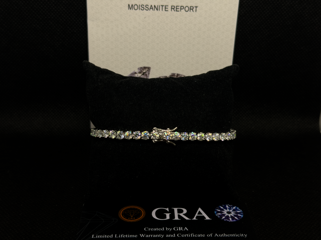 MOISSANITE TENNIS BRACELET