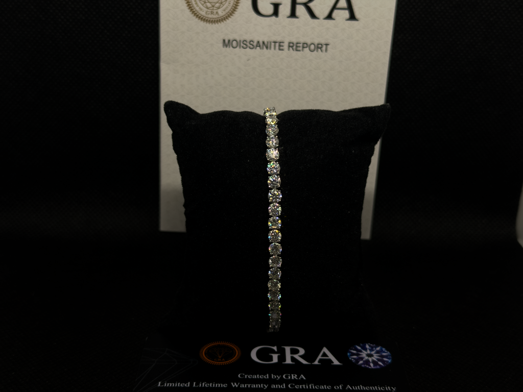 MOISSANITE TENNIS BRACELET